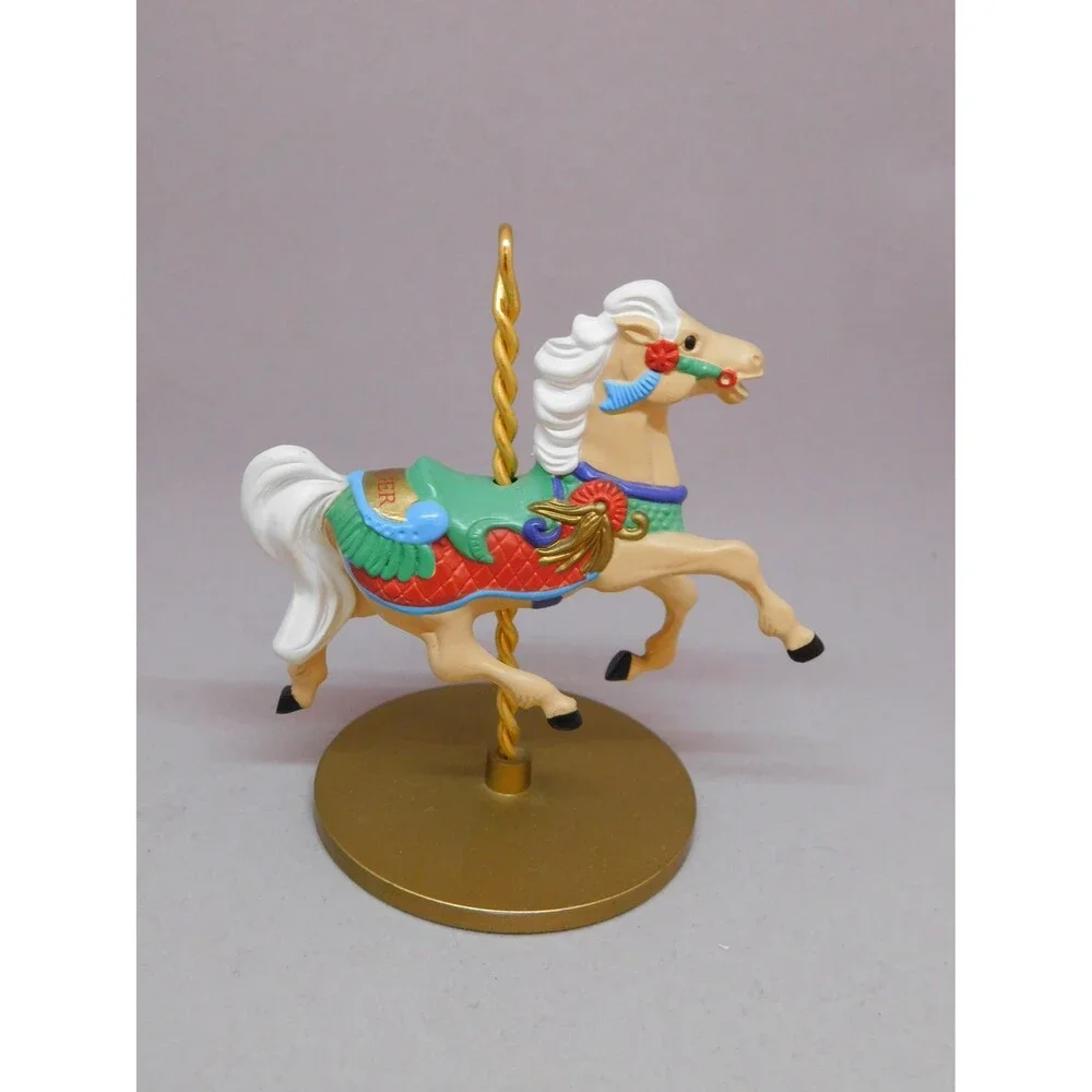 Hallmark ornament Vintage Carousel horse